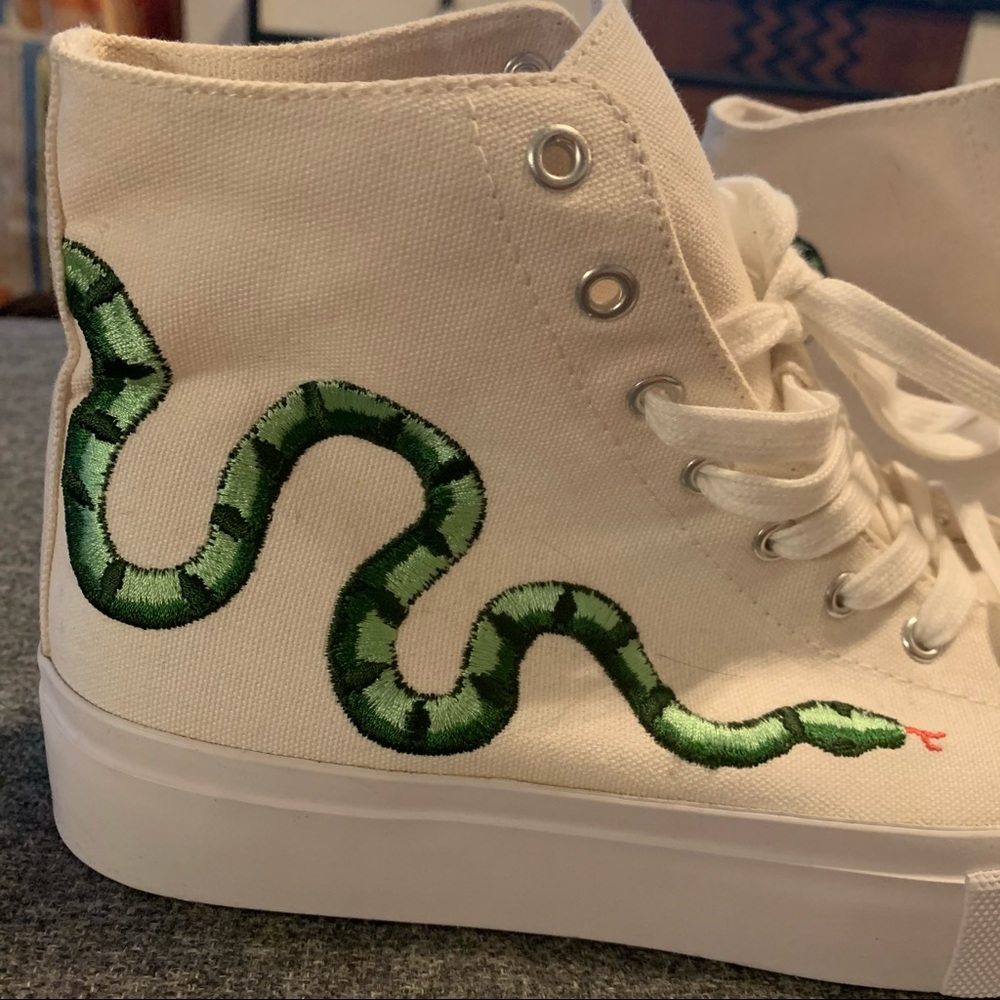 ASOS 🐍 Snake High Tops - Picture 4 of 9